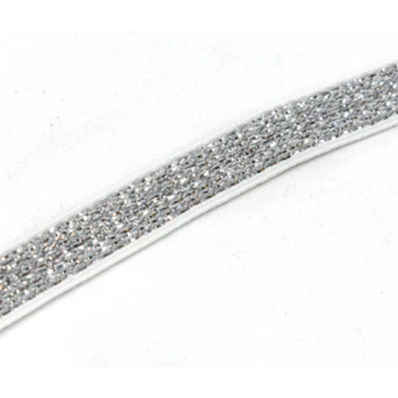 1 Yard Metallic Elastic Trim Sparkly 3/8 Inch for Crafts Clothing and Accessories